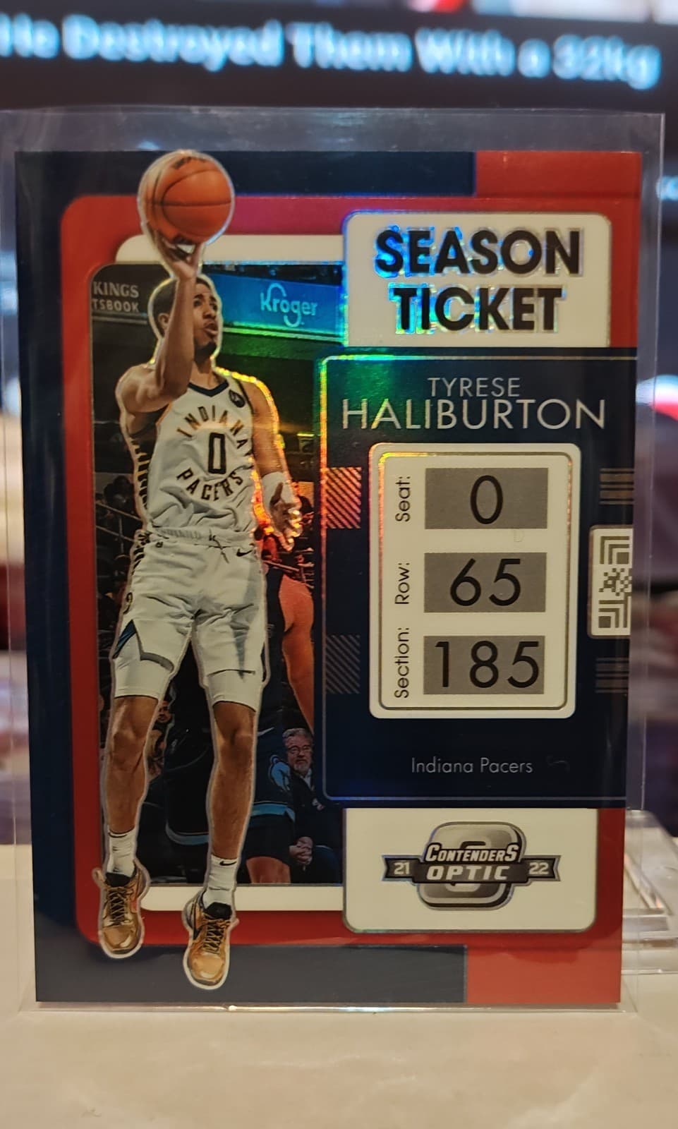 Season Ticket Tyrese 2021 Panini Contenders 2021 Panini Contenders red