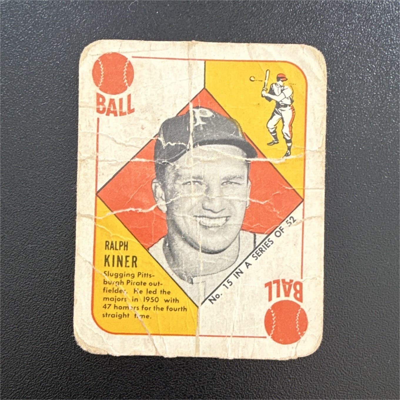 Red Backs Red 1951 Topps 1951 Topps red
