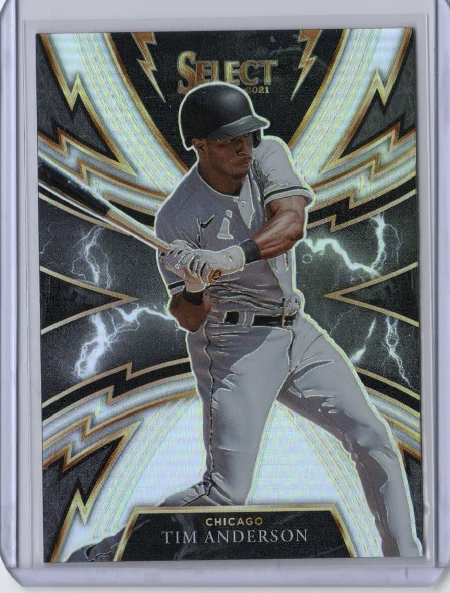 Tim Anderson Sparks 2021 Panini Select 2021 Panini Select holo