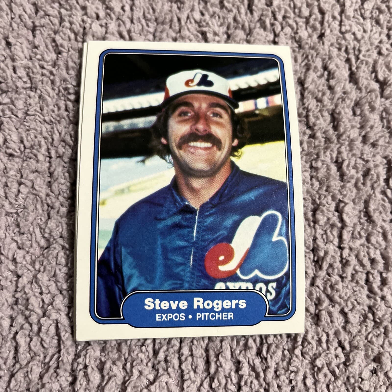 Steve Rogers Montreal 1982 Fleer 1982 Fleer