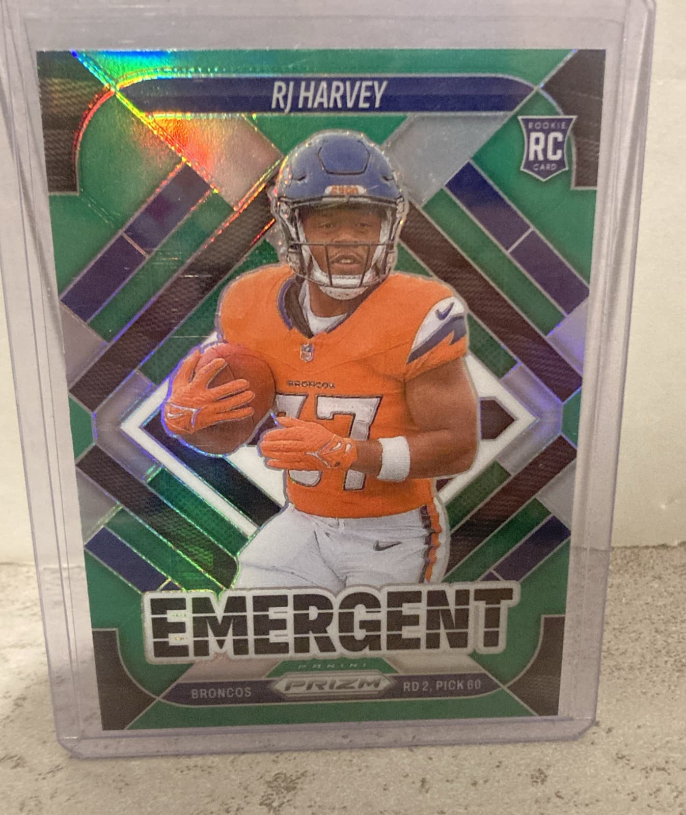 Harvey Green 2025 Panini Prizm