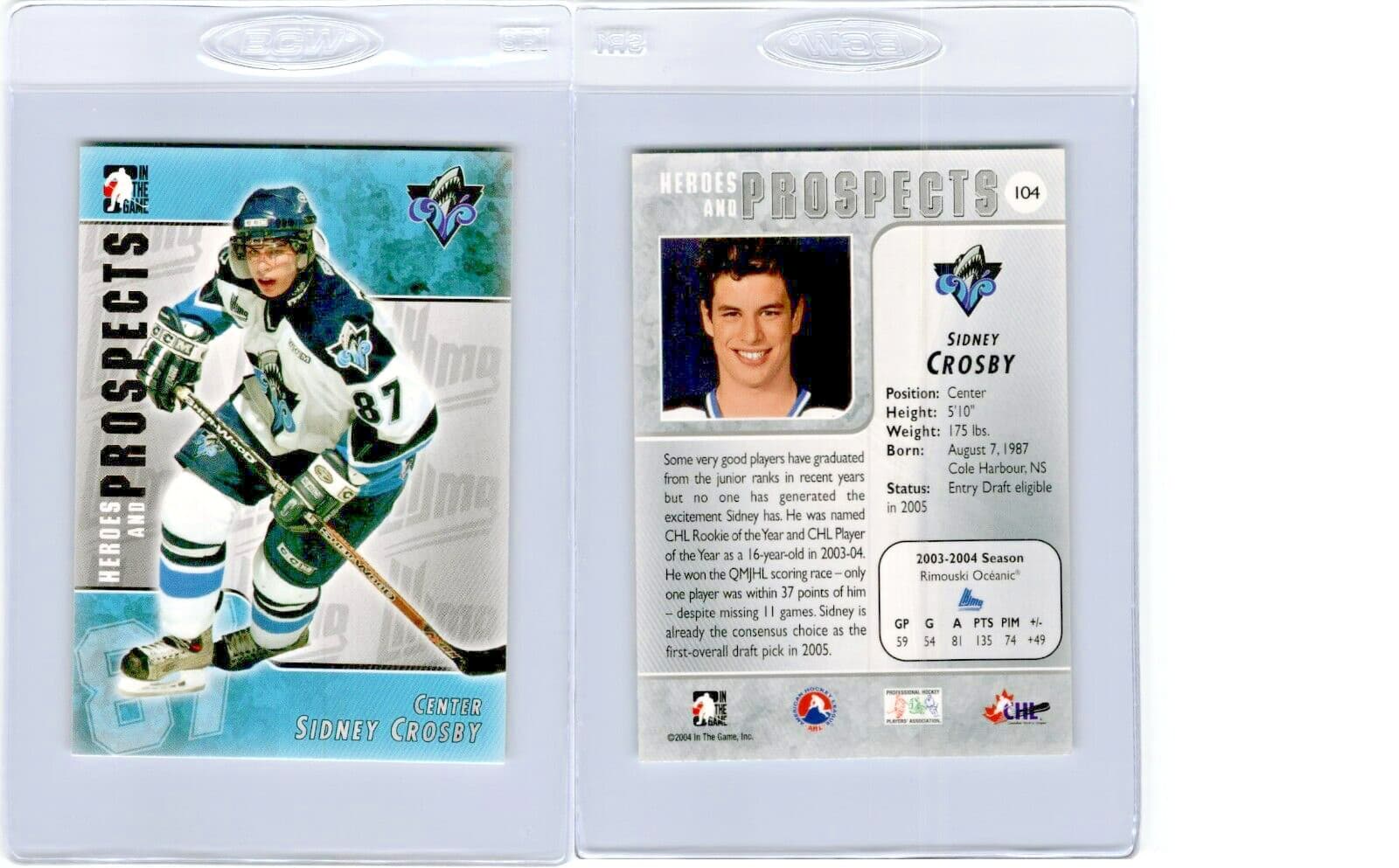 Prospects Gold Sidney 2004 In The Game 2004 In The Game