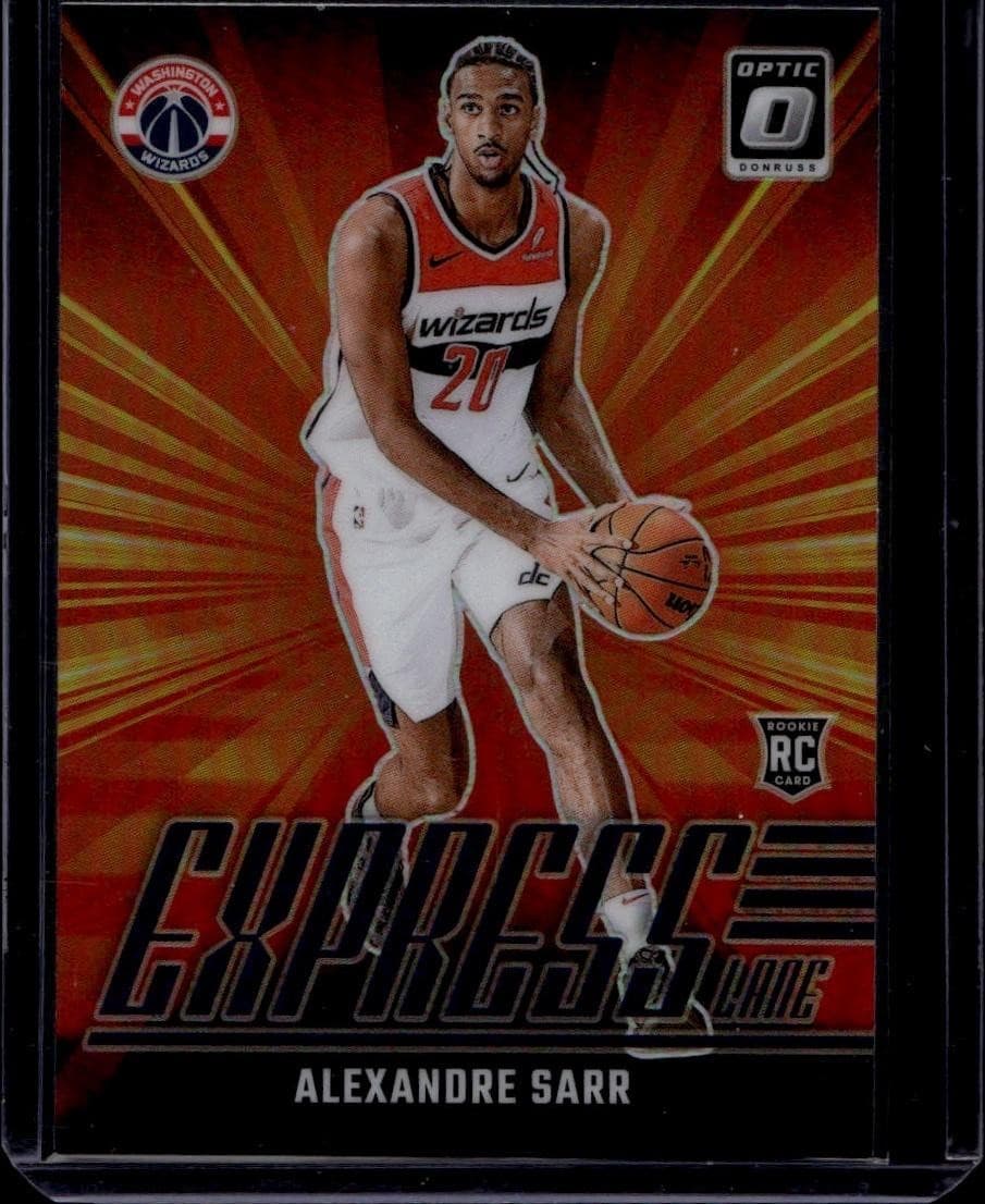 Alexandre Sarr Express 2024 Donruss Optic 2024 Donruss Optic purple