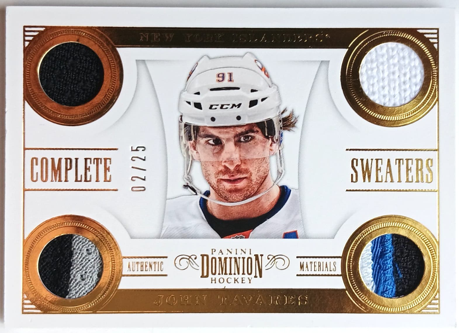 Dominion Complete Sweaters 2013 Panini 2013 Panini