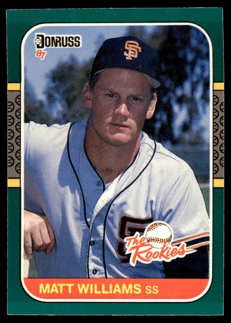 The Rookies Matt 1987 Donruss 1987 Donruss