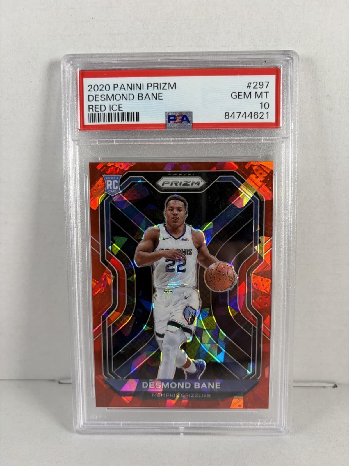 Desmond Bane Red 2020 Panini Prizm 2020 Panini Prizm