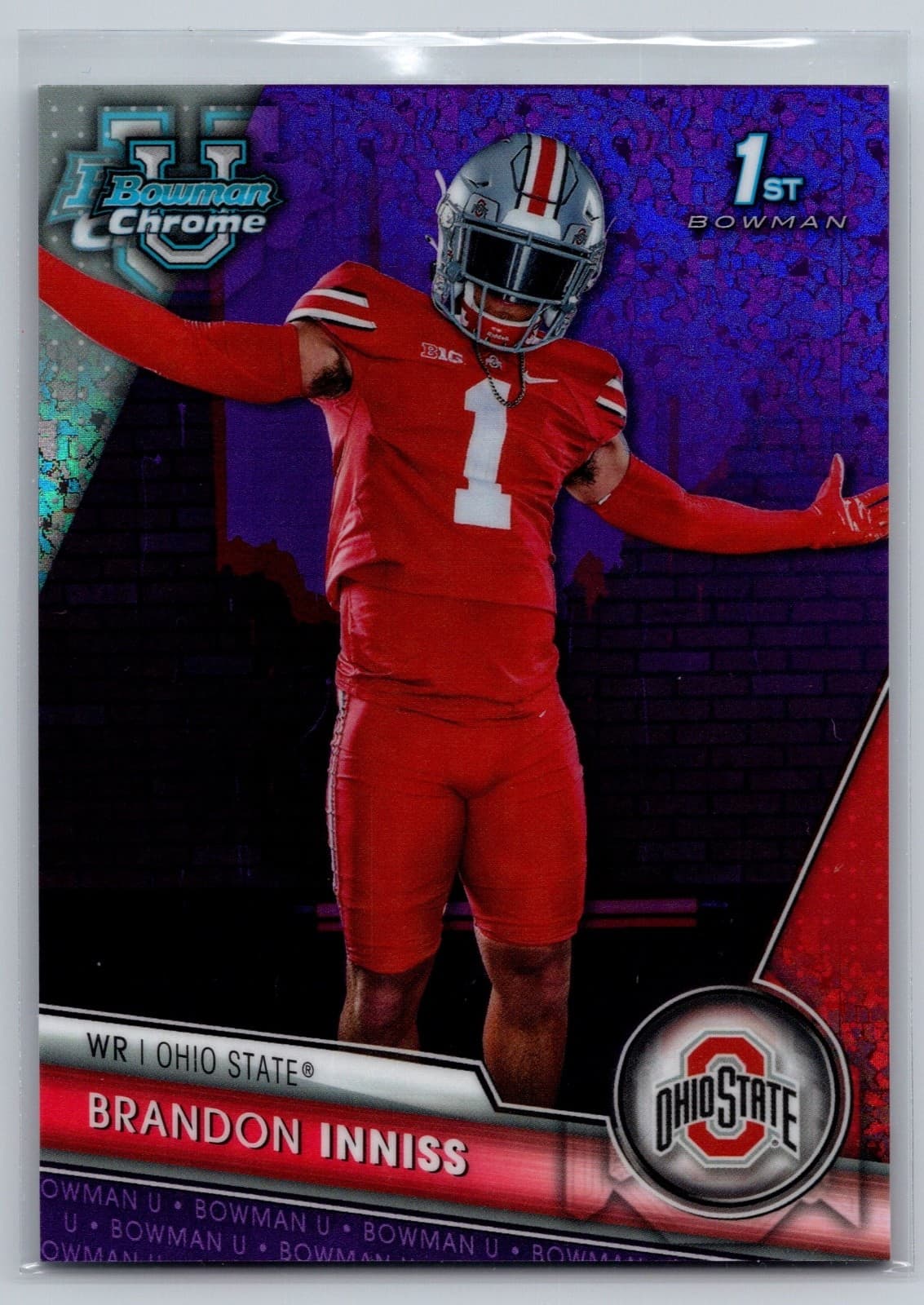 University Brandon Inniss 2023 Bowman Chrome
