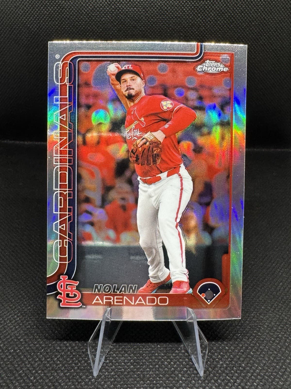 Nolan Arenado St 2025 Topps Chrome 2025 Topps Chrome refractor