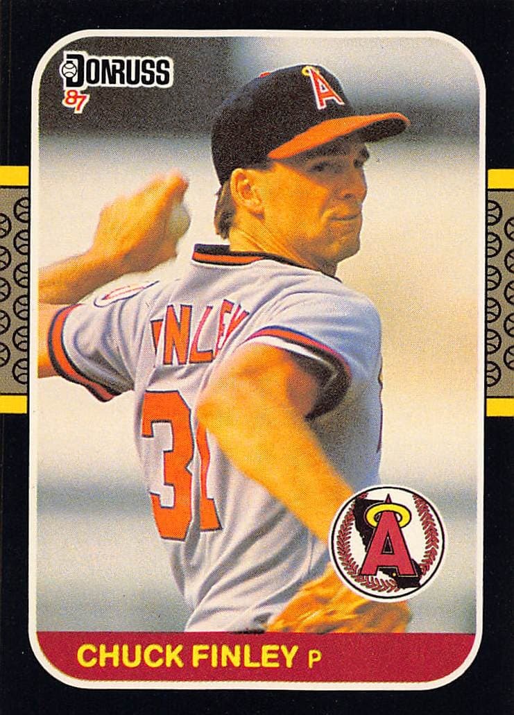 Chuck Finley 1987 Donruss 1987 Donruss