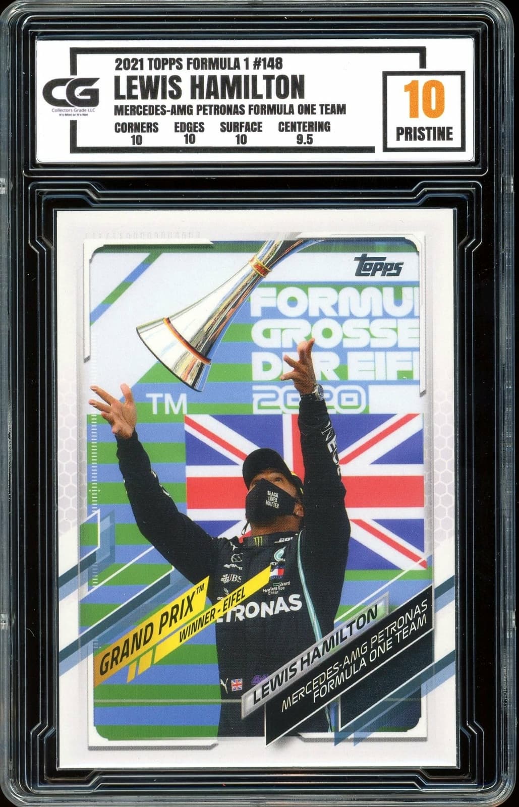 Lewis Hamilton 2021 Topps 2021 Topps gold