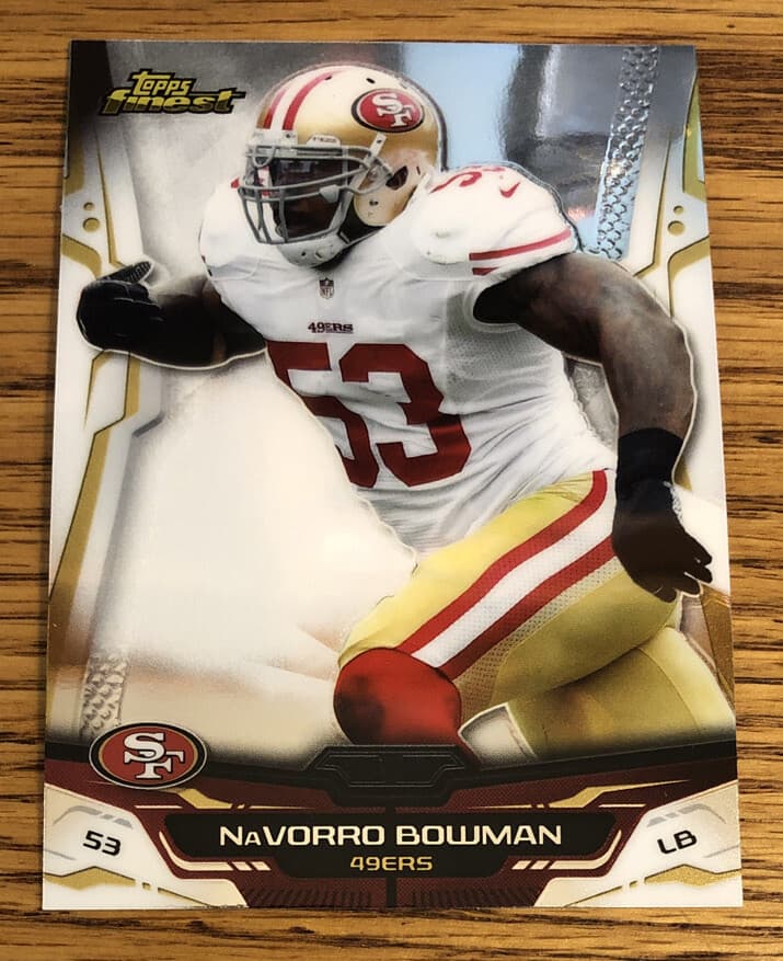 Vorro Bowman 2014 Topps Finest 2014 Topps Finest