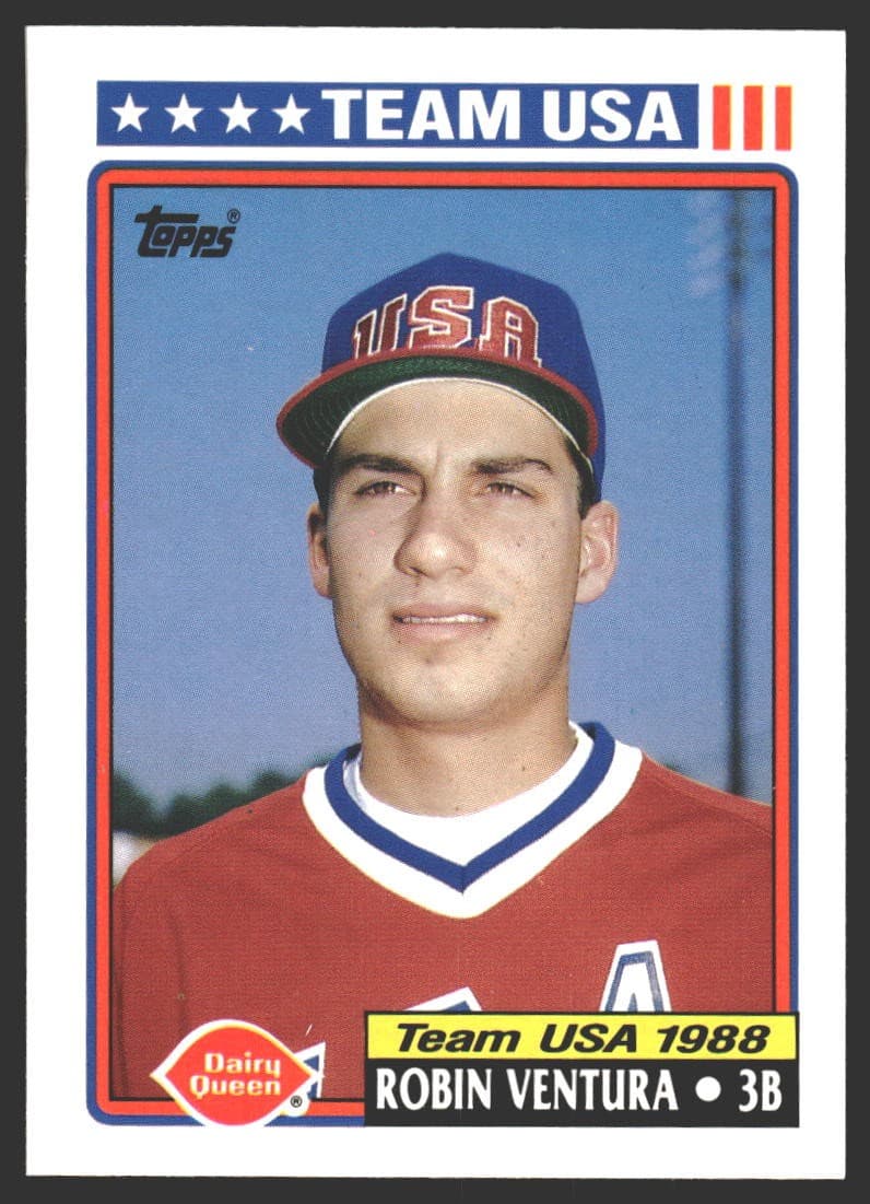 Robin Ventura Dairy 1992 Topps 1992 Topps