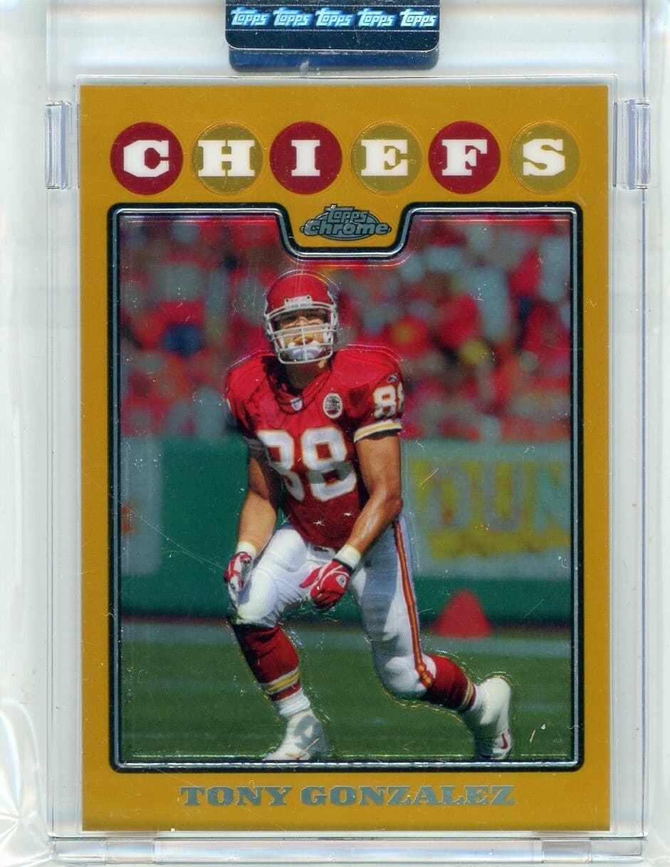 Football Gold Tony 2008 Topps Chrome