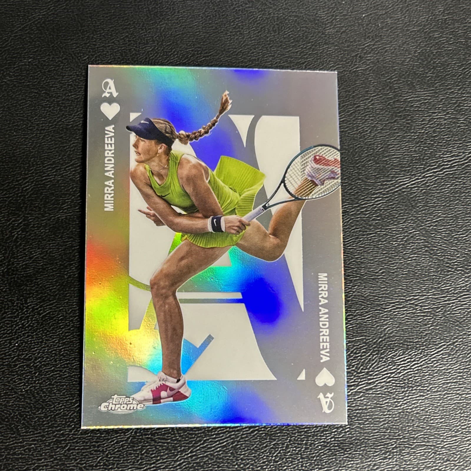 Tennis Mirra Andreeva 2025 Topps Chrome 2025 Topps Chrome refractor