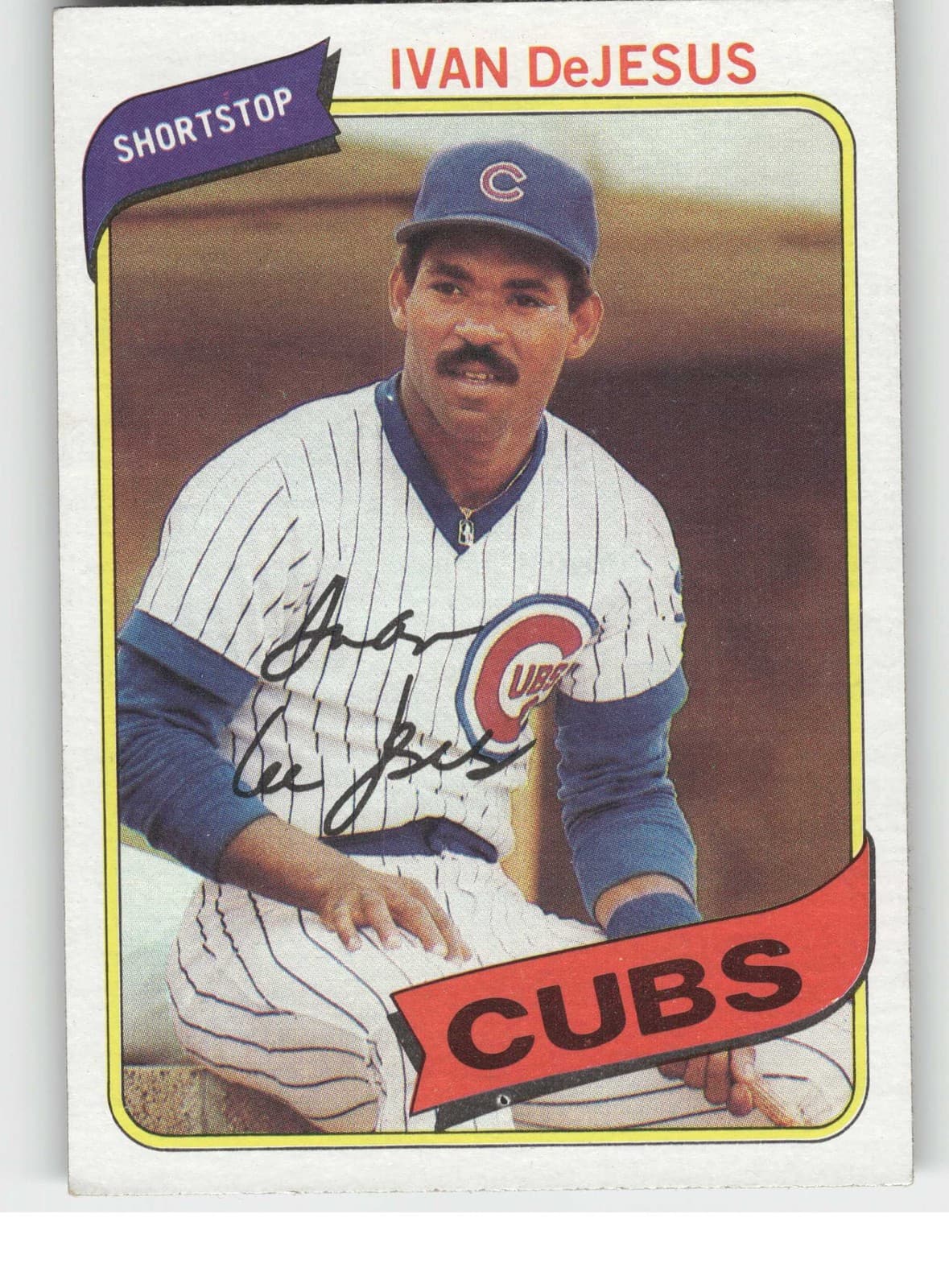 IVAN DEJESUS EX 1980 Topps 1980 Topps