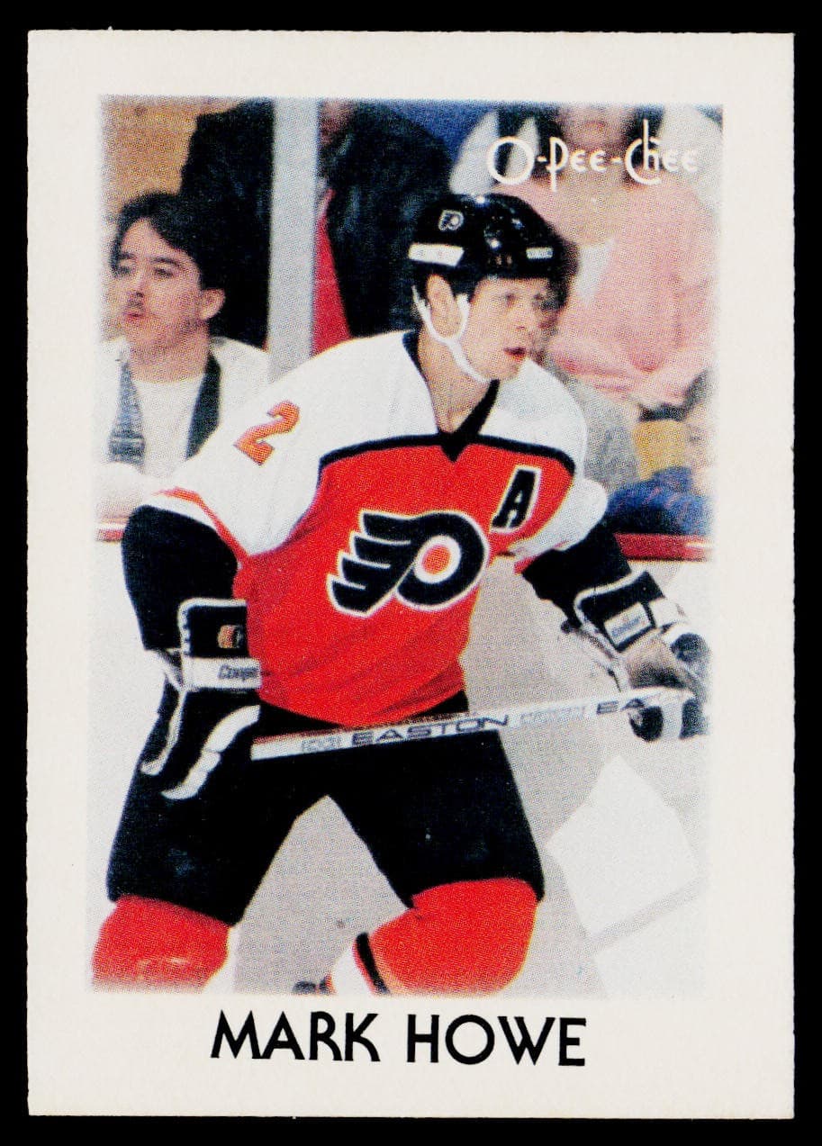 Minis Mark Howe 1987 O-Pee-Chee 1987 O-Pee-Chee