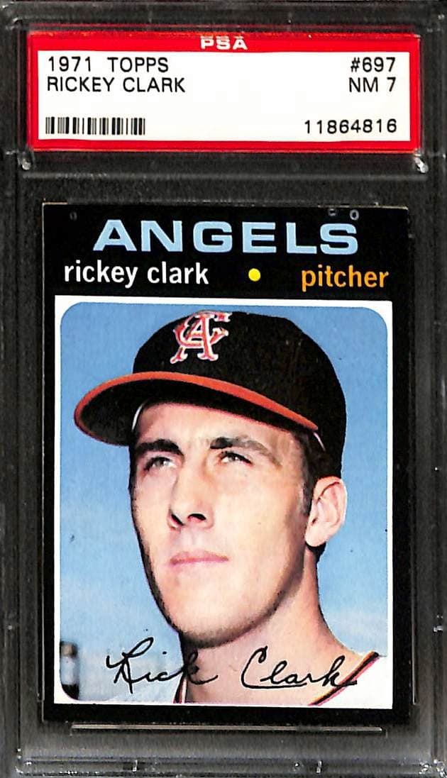 Rickey Clark 1971 topps Topps