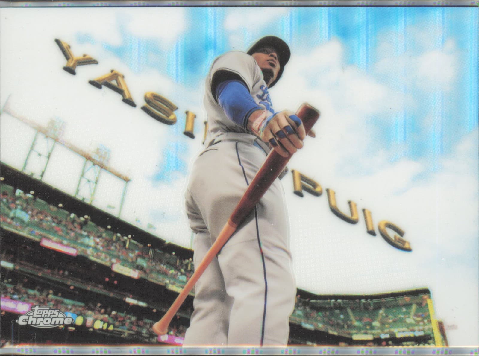 Yasiel Puig Perspectives 2016 Topps Chrome 2016 Topps Chrome