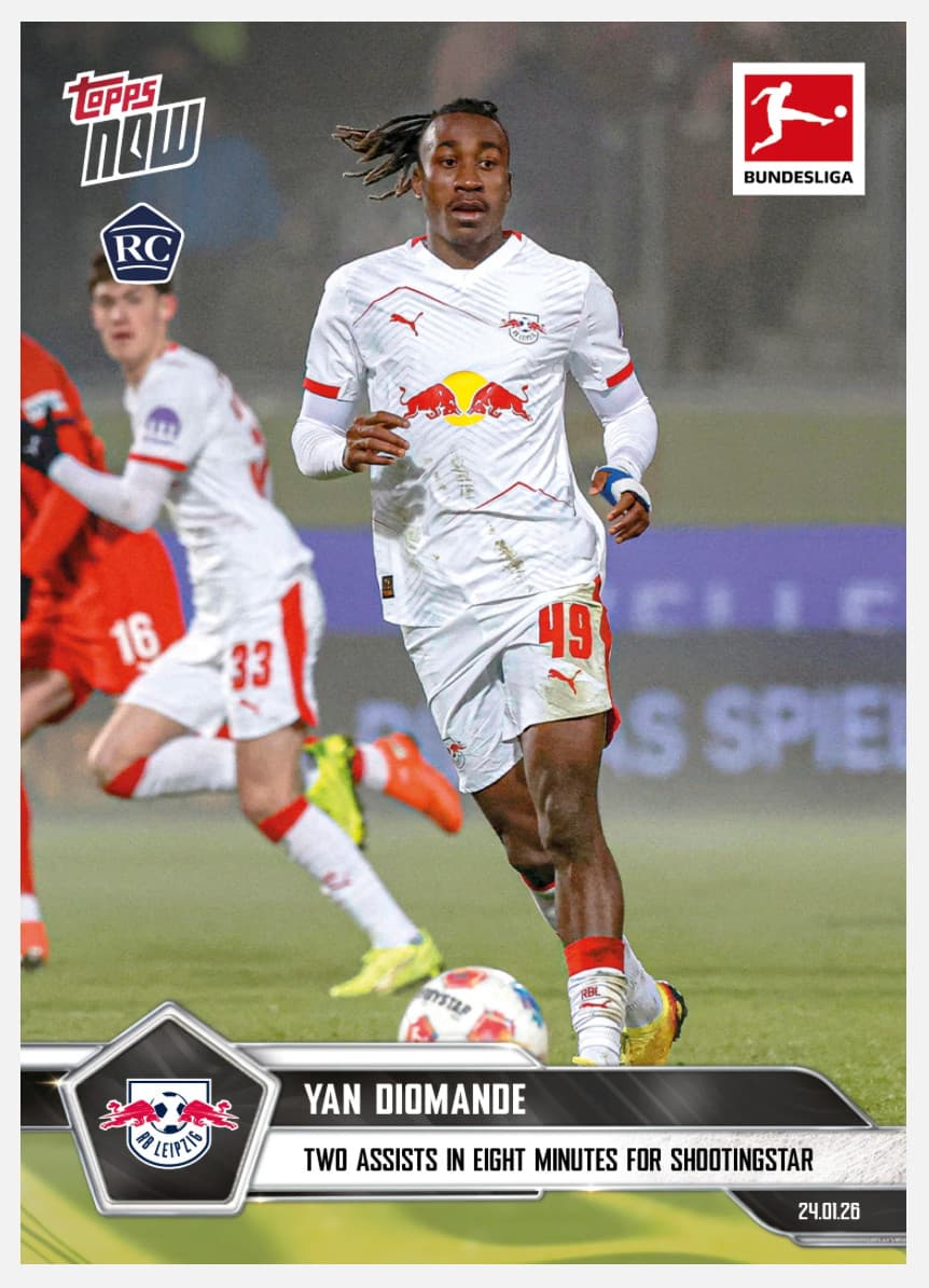 Now Bundesliga Yan 2025 Topps 2025 Topps