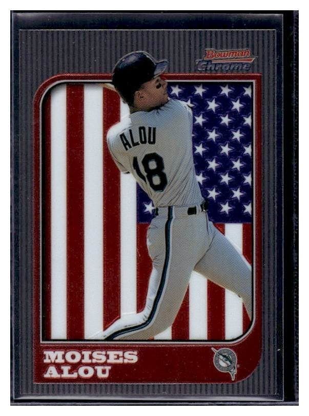 Moises Alou International 1997 Bowman Chrome 1997 Bowman Chrome
