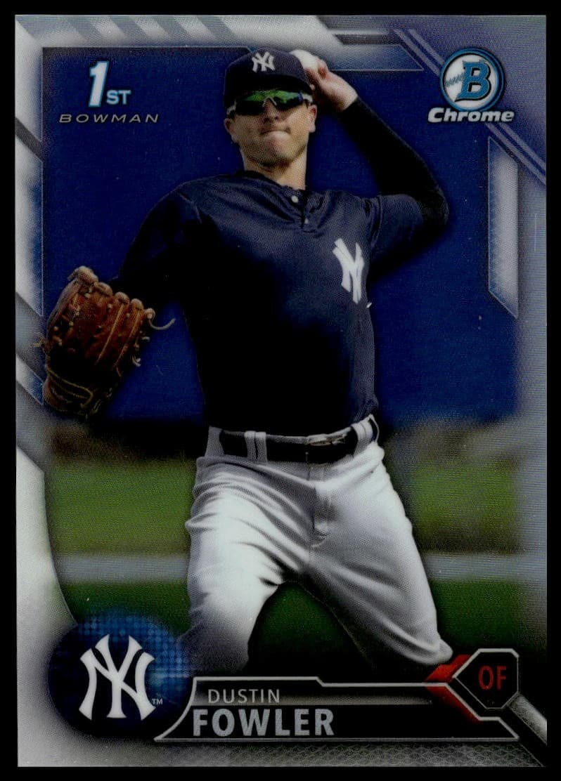 Dustin Fowler Prospects 2016 Bowman Chrome