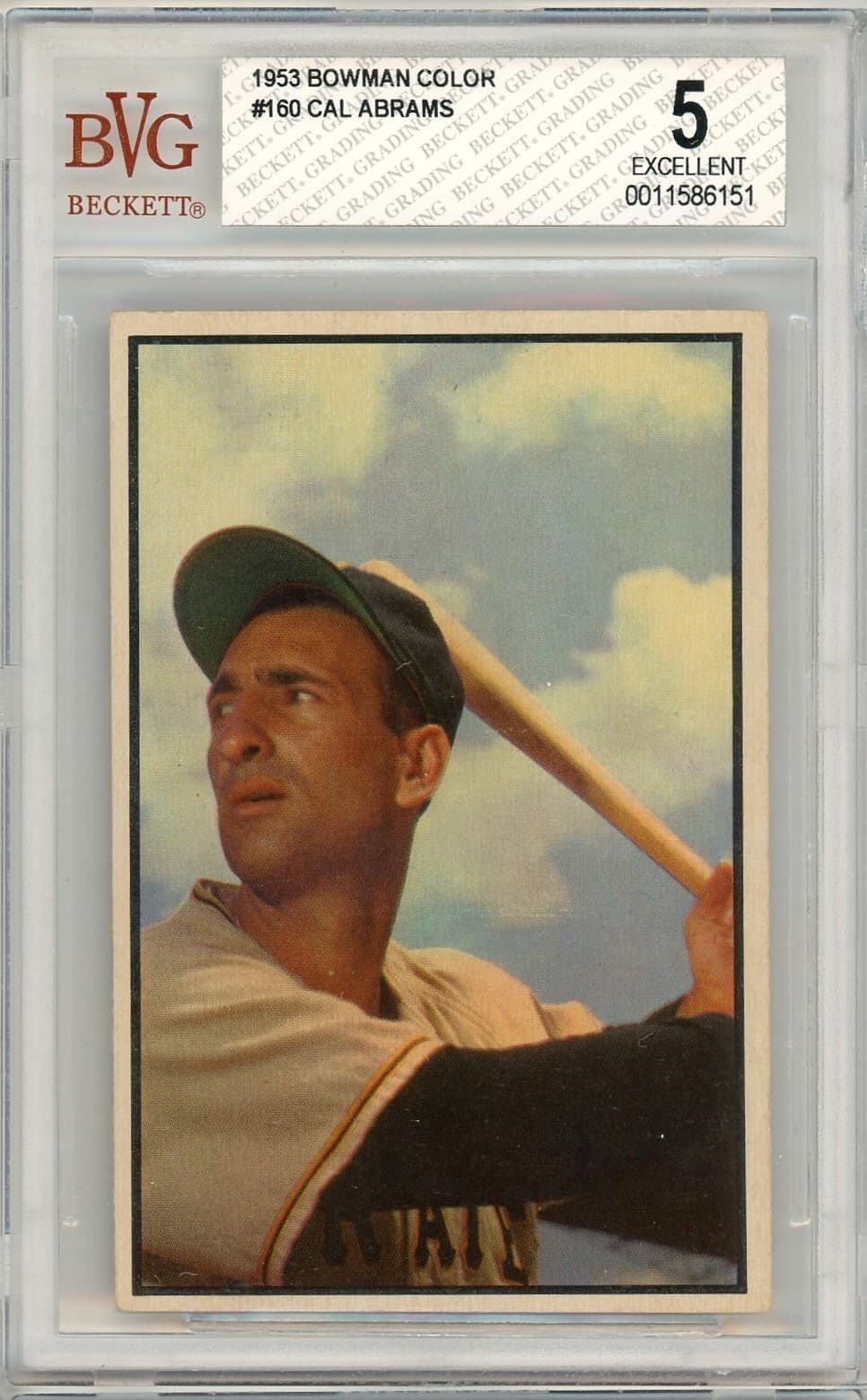 Color Cal Abrams 1953 Bowman