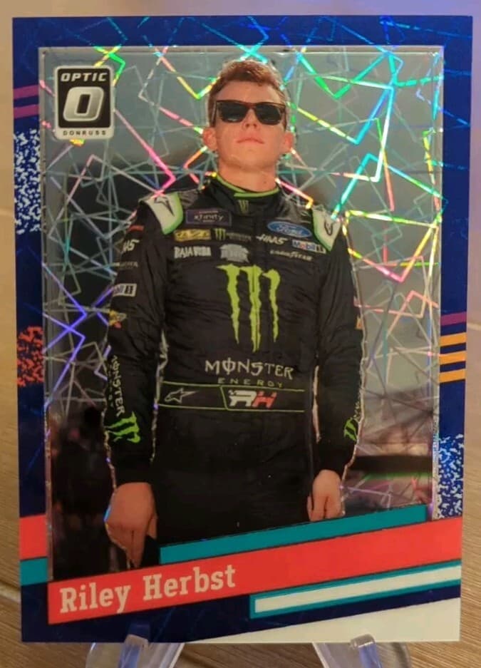 Retro Blue Velocity 2024 Donruss Optic