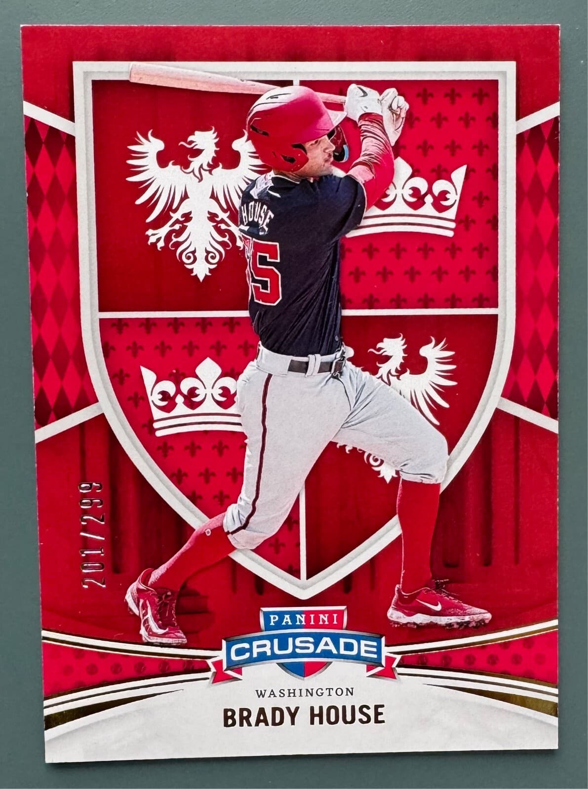 Brady House 2024 Panini 2024 Panini red