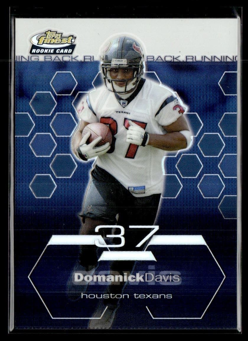 Refractors Domanick Davis 2003 Topps Finest