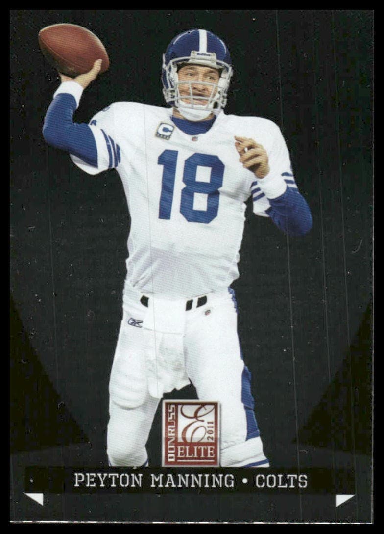 Peyton Manning Elite 2011 Donruss 2011 Donruss