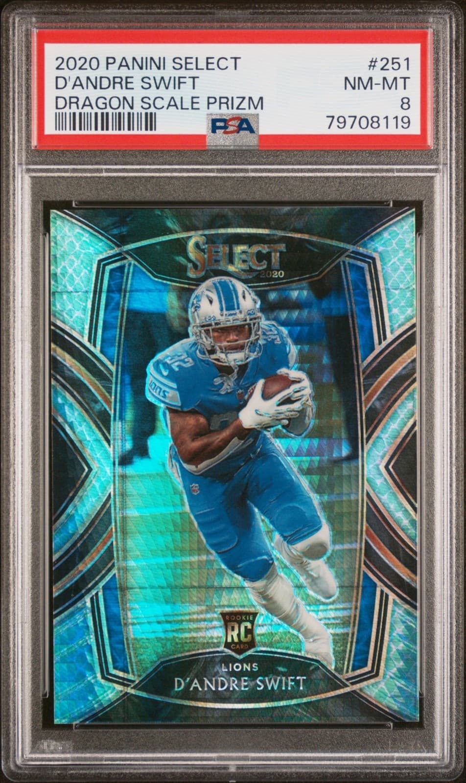 Andre Swift Dragon 2020 Panini Select 2020 Panini Select