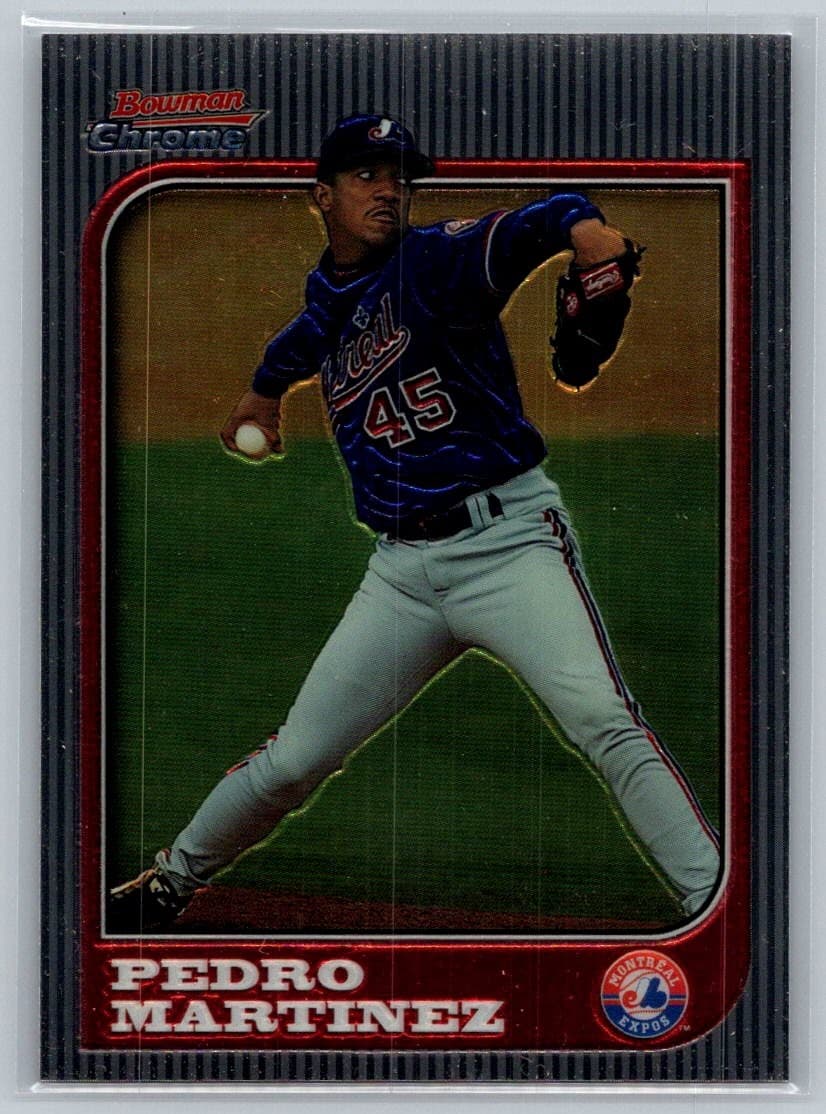 Baseball Pedro Martinez 1997 Bowman Chrome