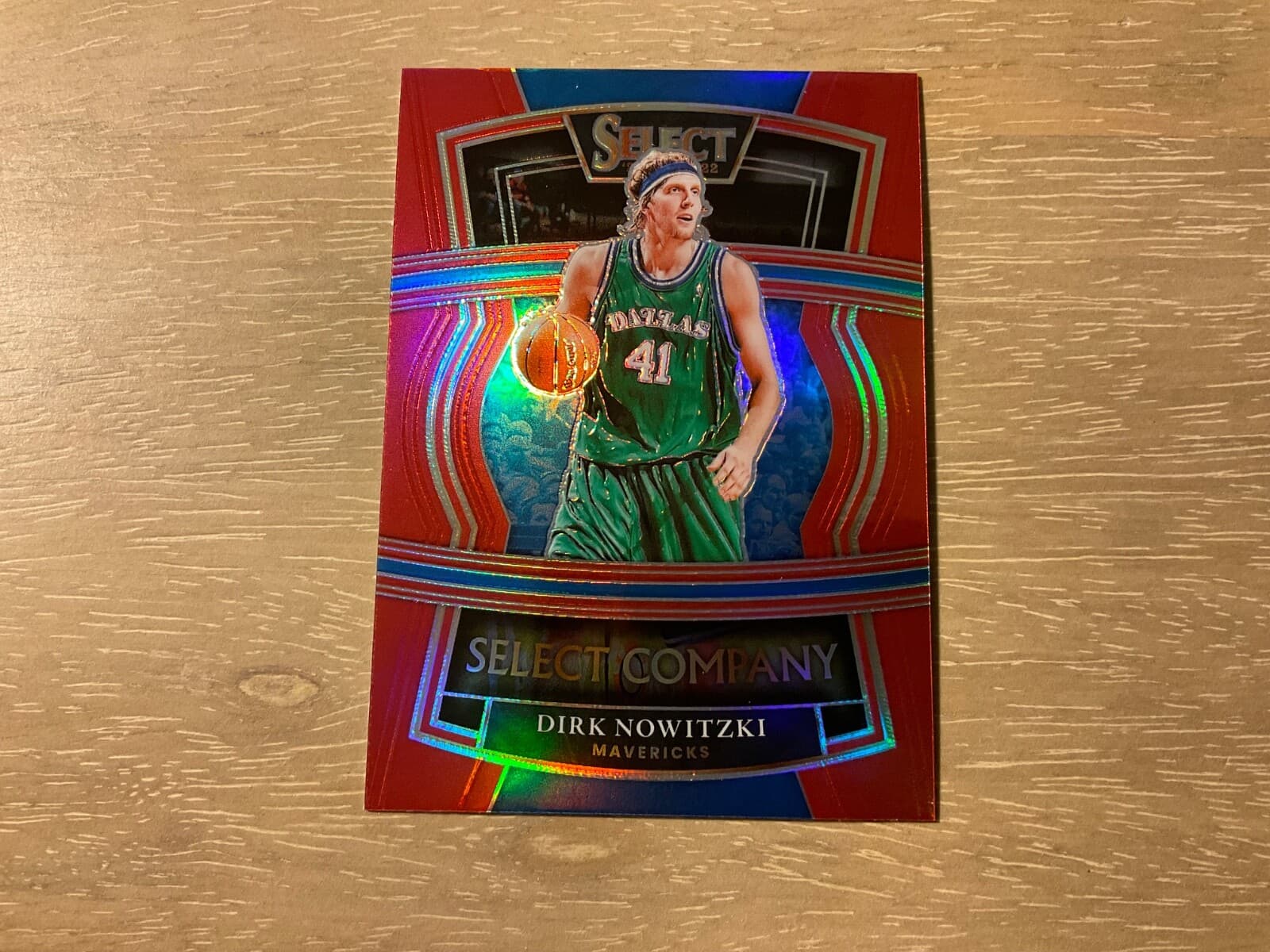 Basketball Dirk Nowitzki 2020 Panini Select 2020 Panini Select red