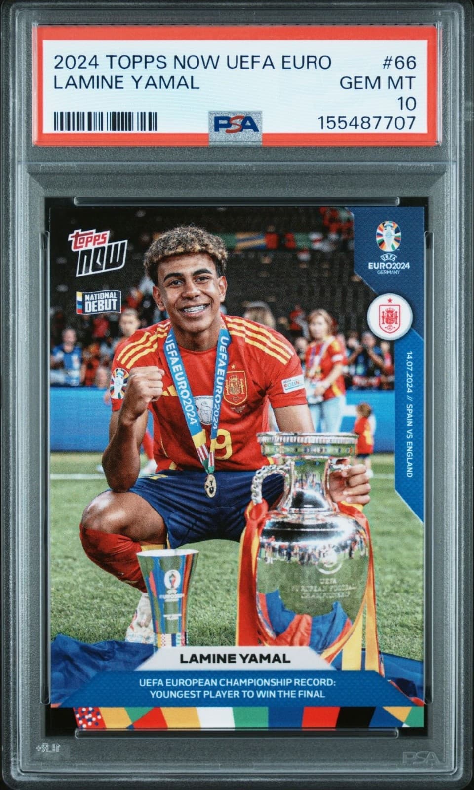 Lamine Yamal Spain 2024 Topps