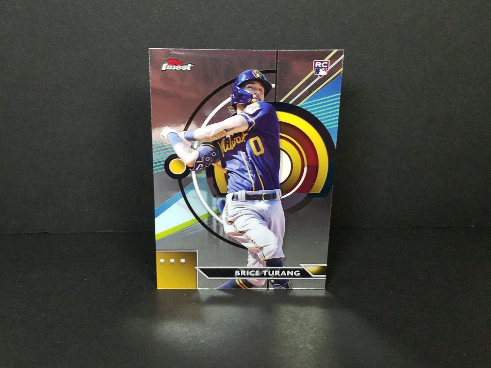 Brice Turang 2023 Topps Finest 2023 Topps Finest