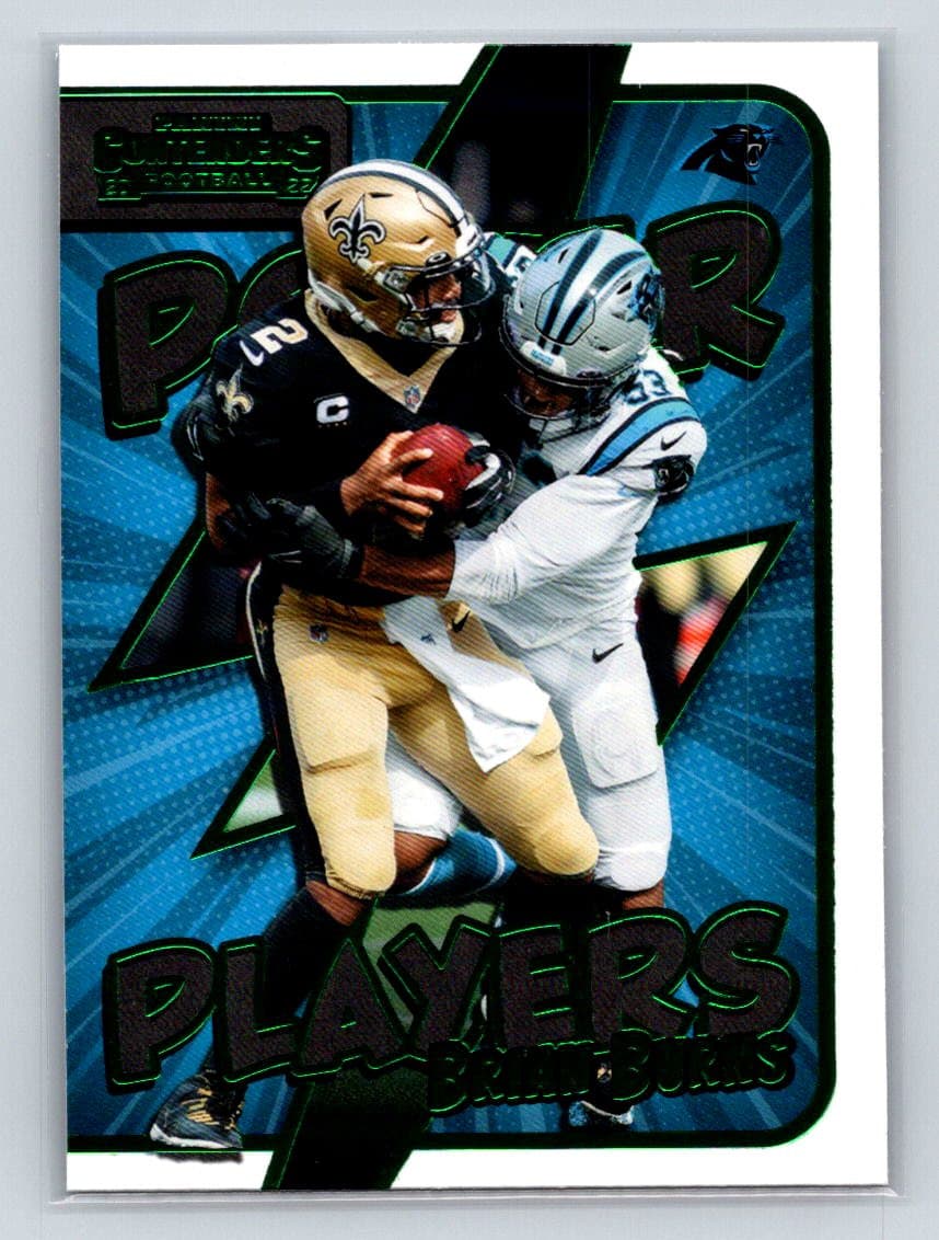 Brian Burns 2022 Panini Contenders 2022 Panini Contenders
