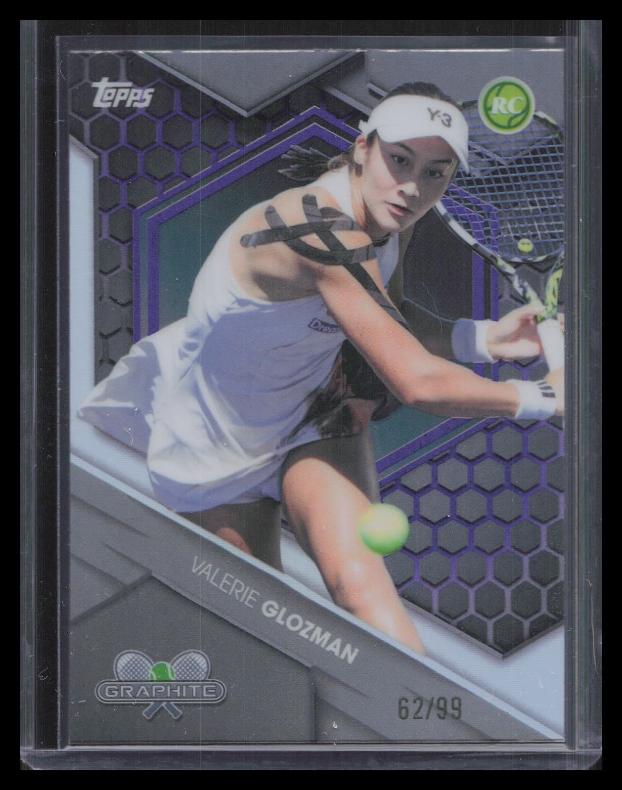 Valerie Glozman Graphite 2026 Topps 2026 Topps purple-refractor
