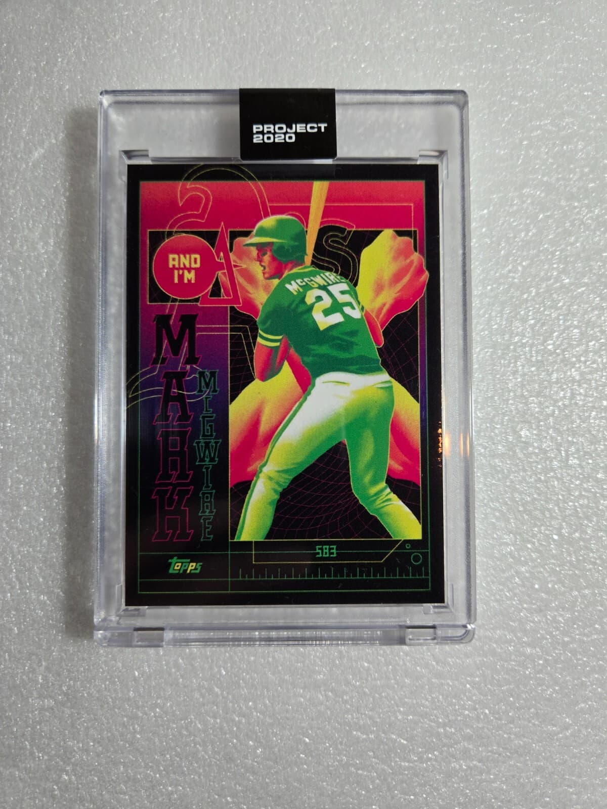 Project Mark Mc 2020 Topps 2020 Topps