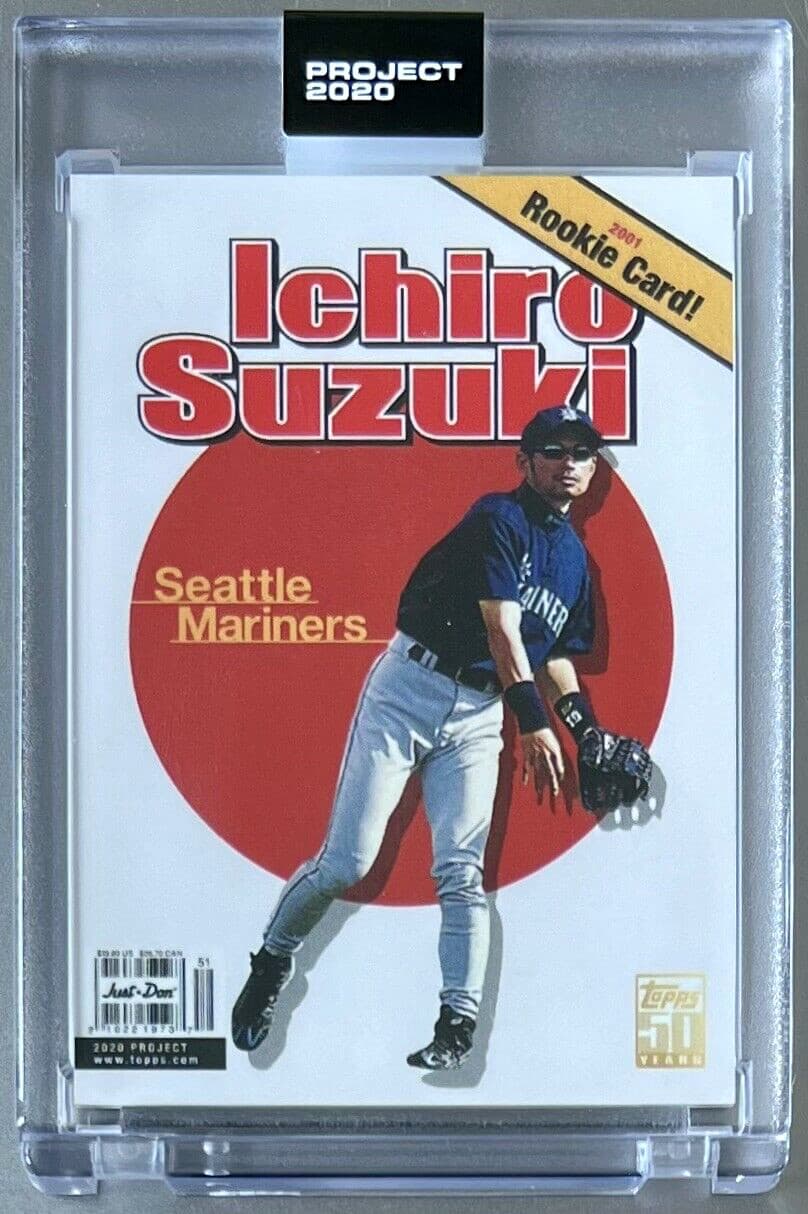 PROJECT ICHIRO SUZUKI by DON C 2020 Topps 2020 Topps