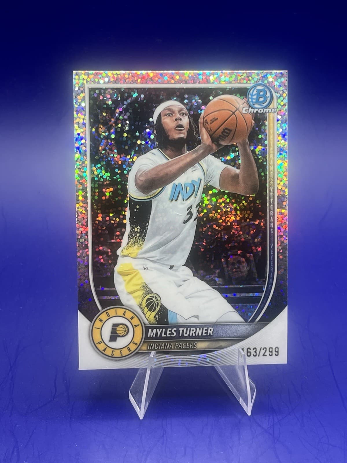 Basketball Myles Turner 2025 Bowman 2025 Bowman