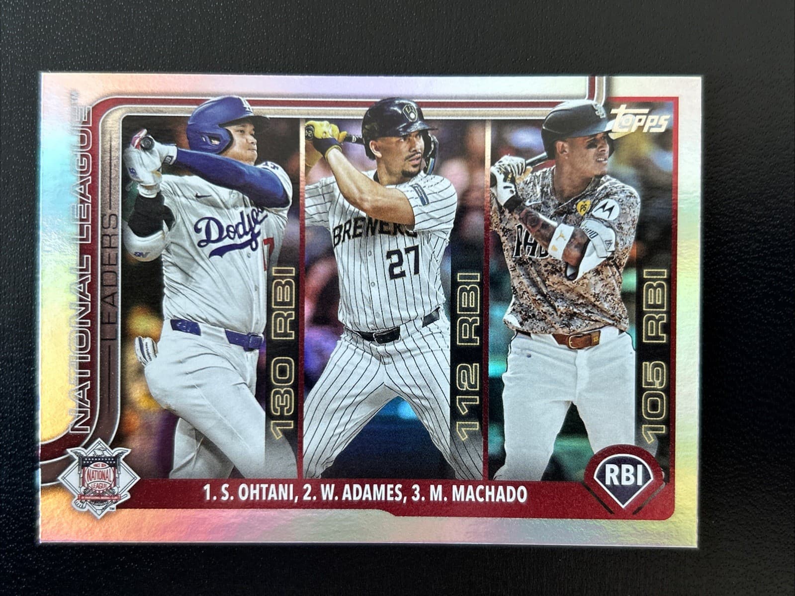 Leaders Rainbow Foil 2025 Topps 2025 Topps foil