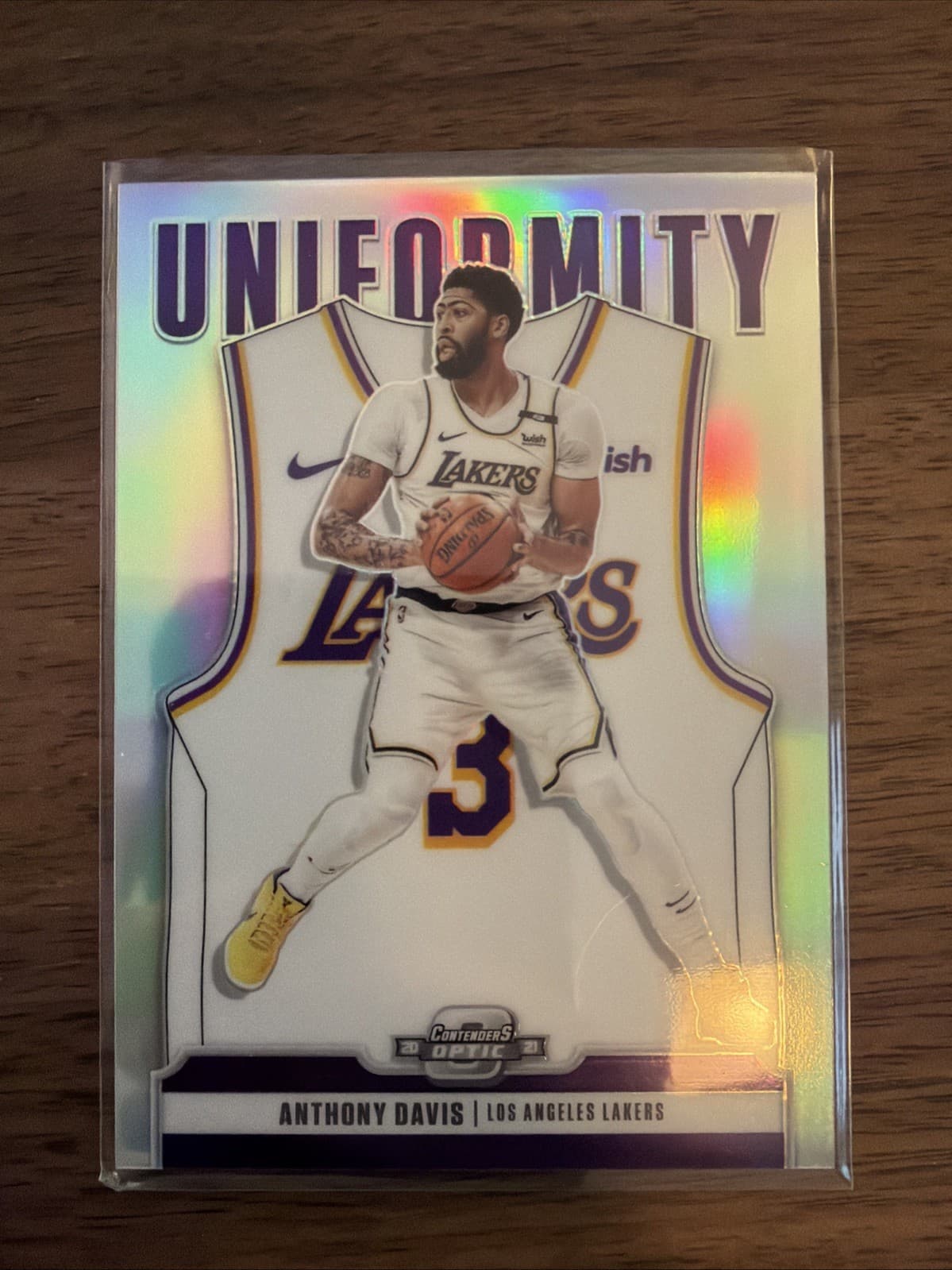 Optic Anthony Davis 2020 Panini Contenders 2020 Panini Contenders silver