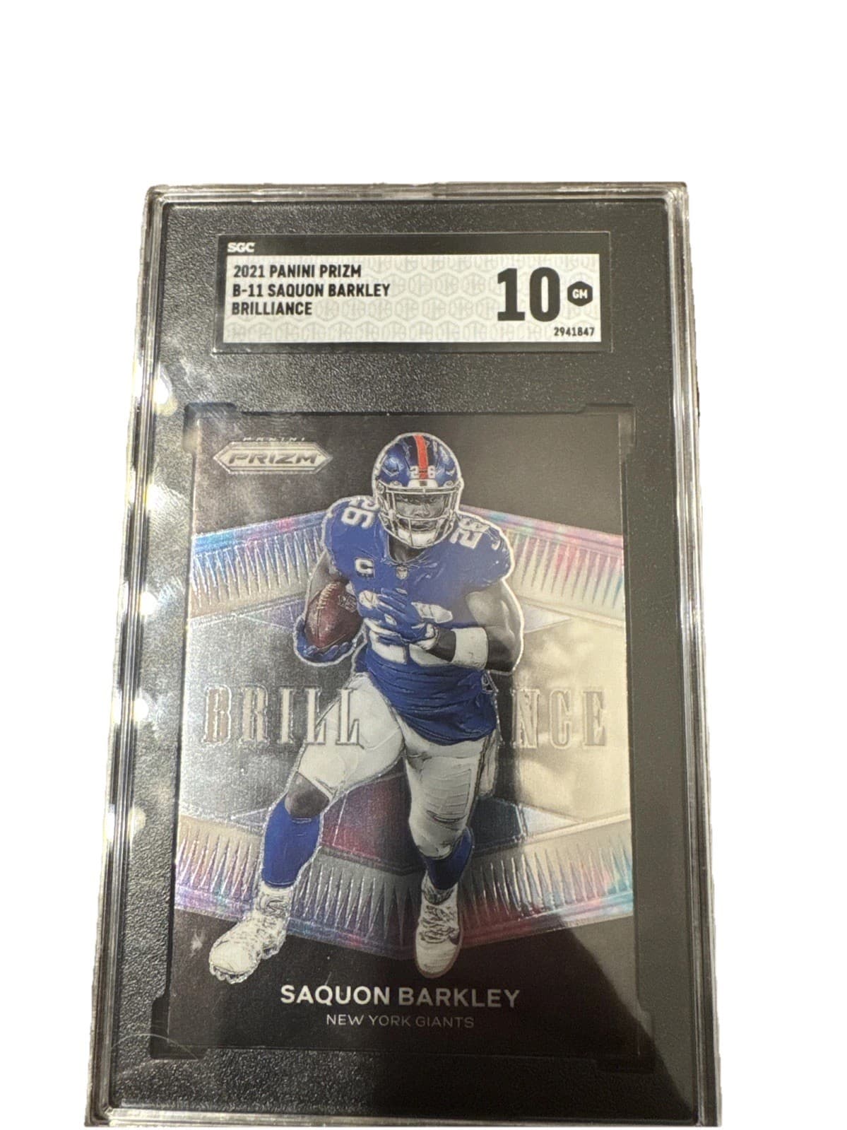Brilliance Saquon Barkley 2021 Panini Prizm