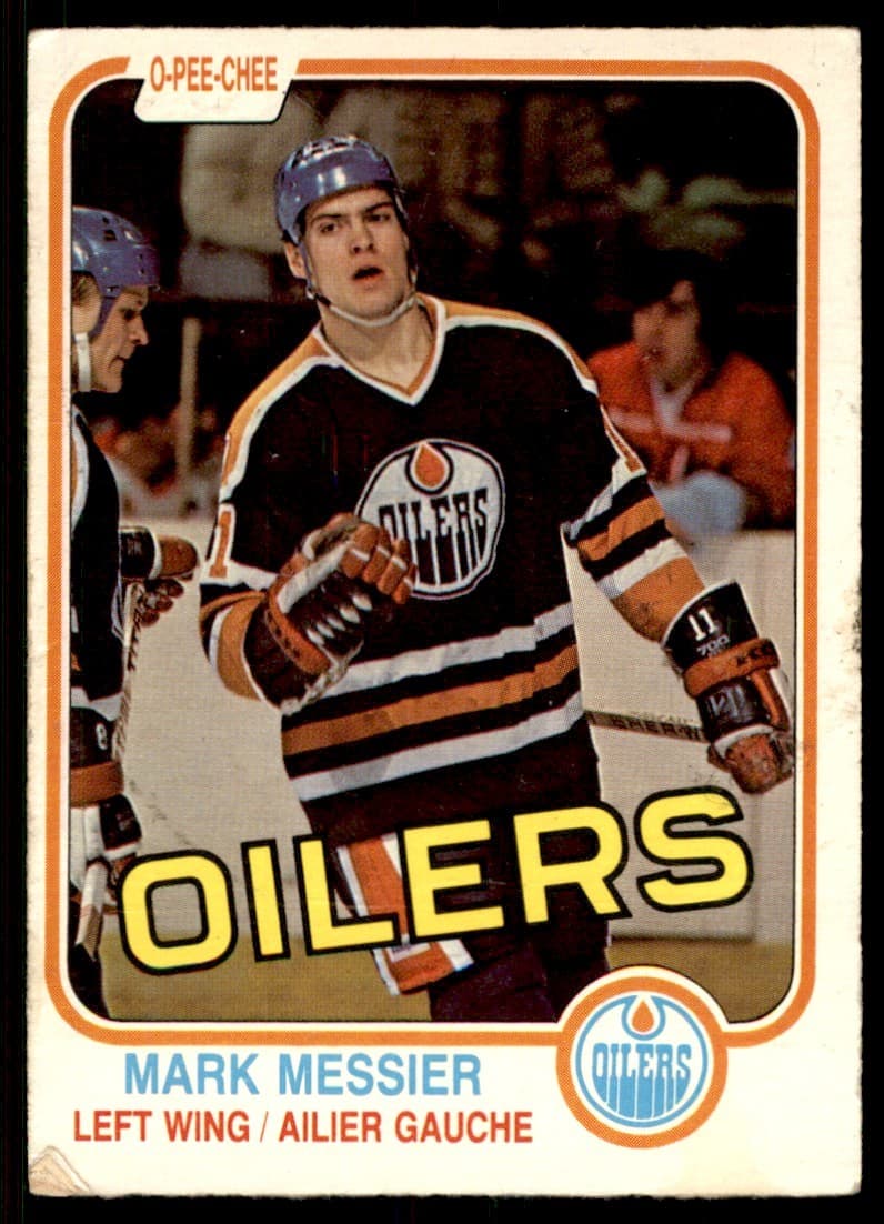 Mark Messier Edmonton 1981 O-Pee-Chee 1981 O-Pee-Chee