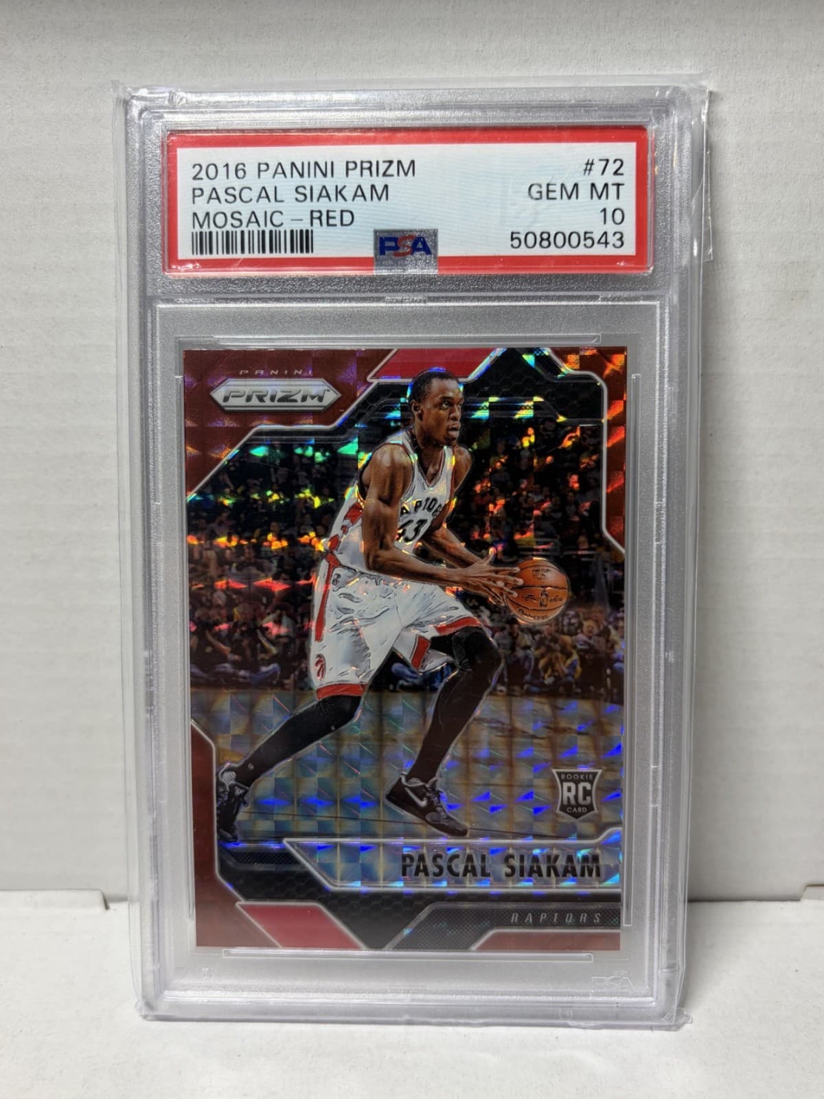 Red Pascal Siakam 2016 Panini Prizm 2016 Panini Prizm