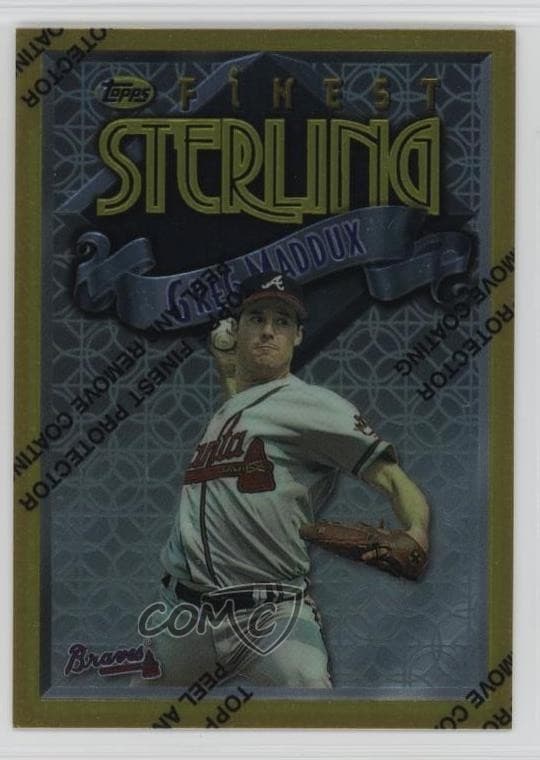 Greg Maddux 1996 Topps Finest 1996 Topps Finest