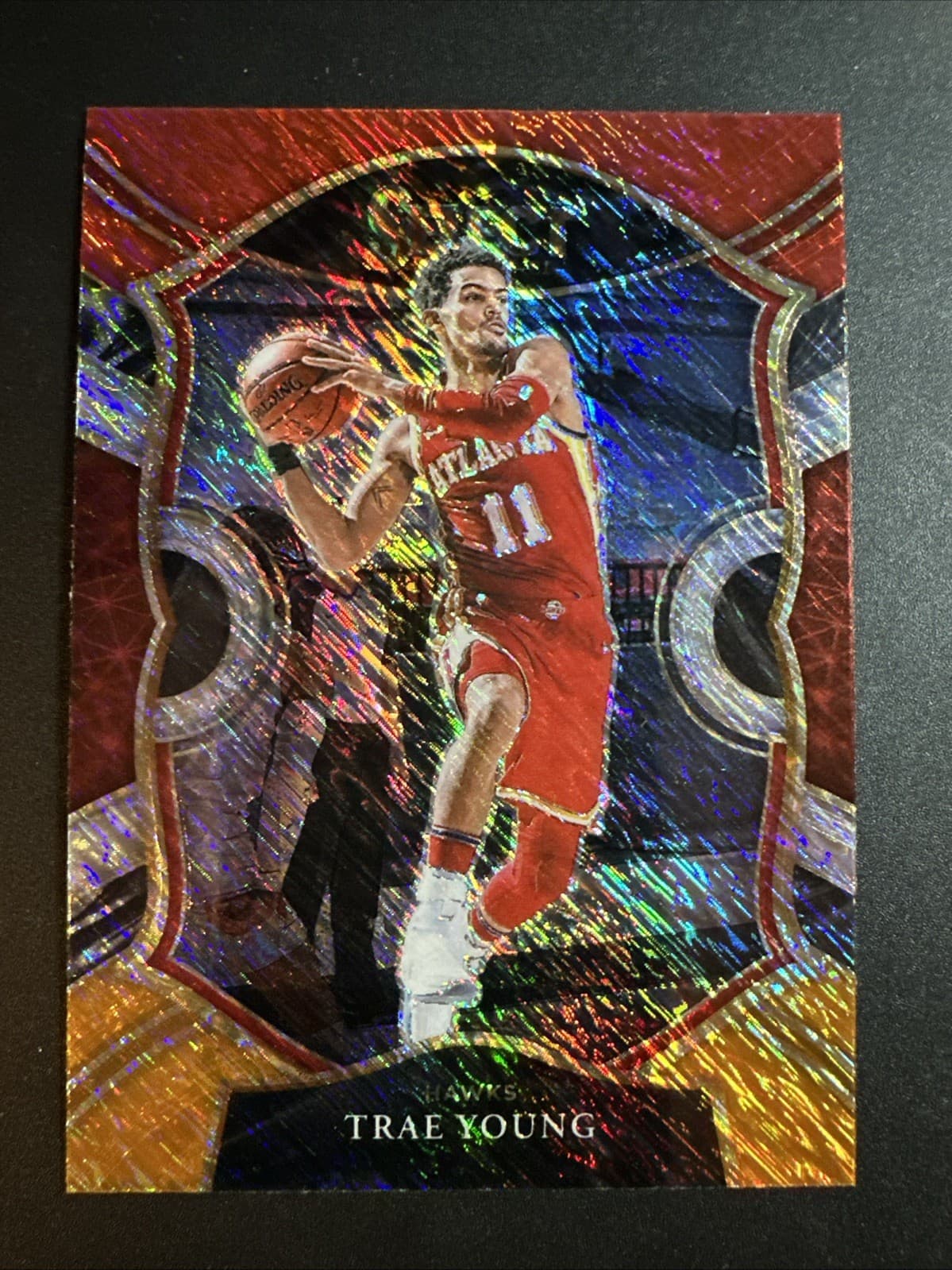 Basketball Trae Young 2020 Panini Select 2020 Panini Select blue example 2