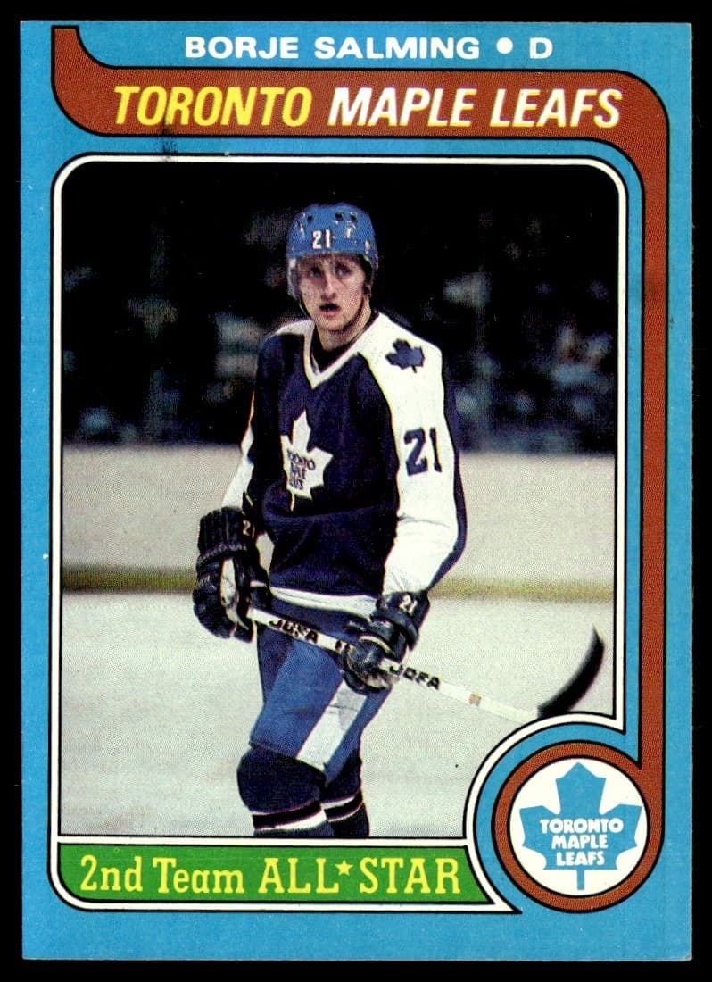 Hockey Borje Salming 1979 Topps 1979 Topps