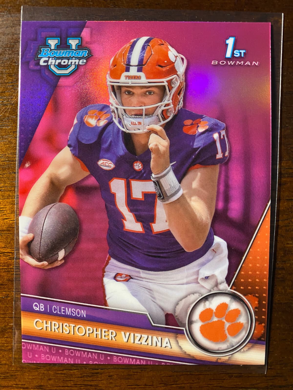 University Christopher Vizzina 2023 Bowman Chrome