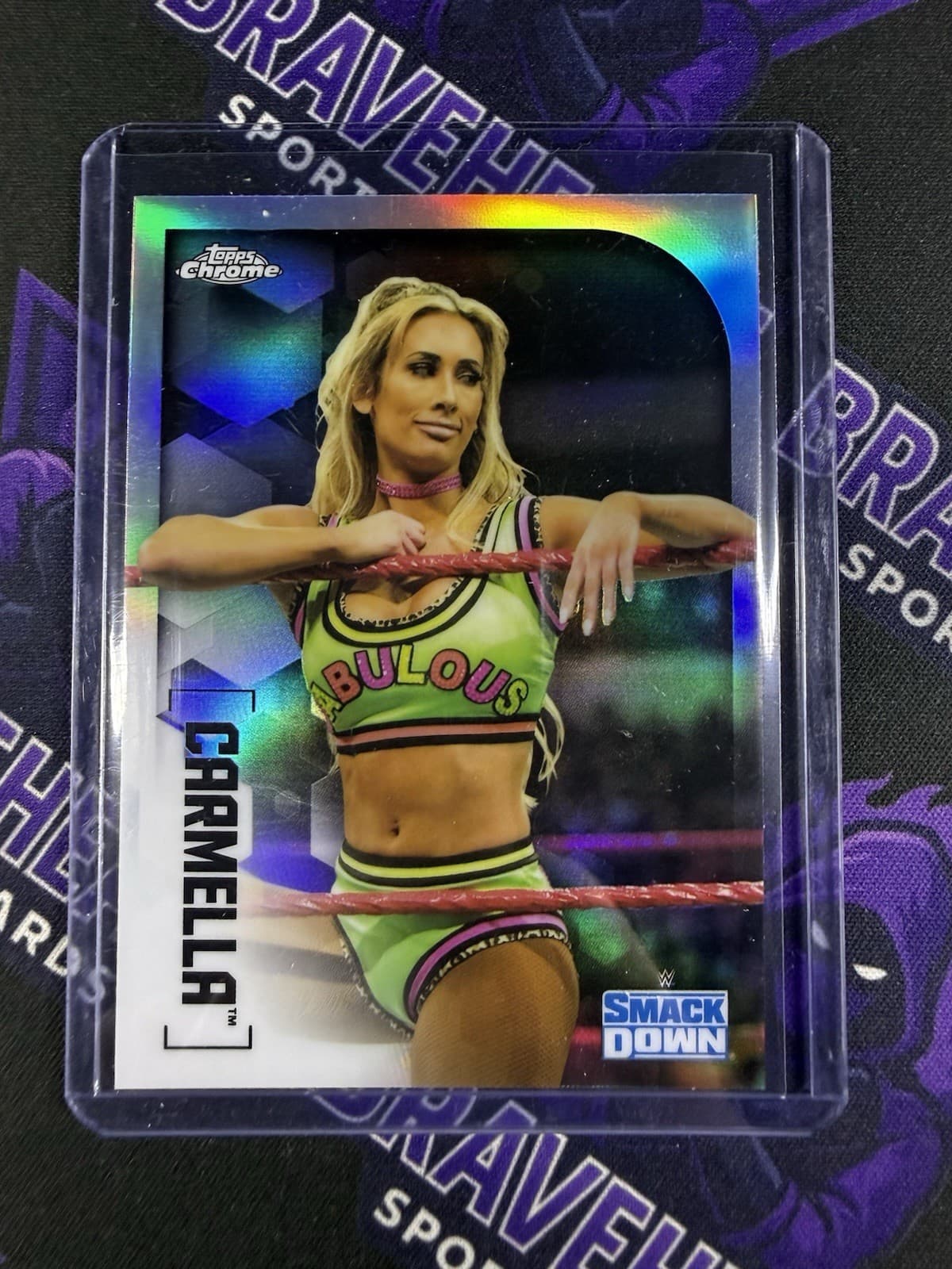 WWE Carmella 2020 Topps Chrome